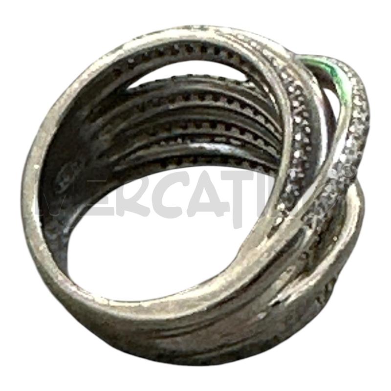 ANELLO DONNA FASCIA ARG  | Mercatino dell'Usato Nichelino via scarrone 2