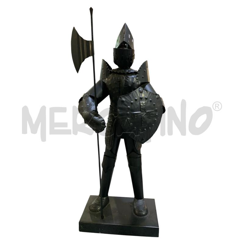 ARMATURA MEDIEVALE METALLO H 55 CM  | Mercatino dell'Usato Nichelino via scarrone 1