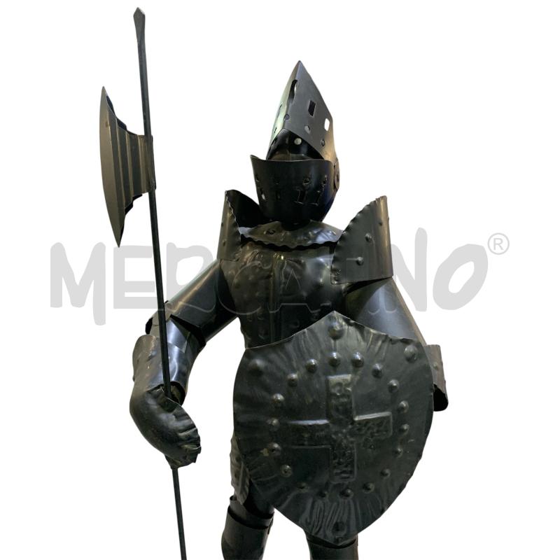 ARMATURA MEDIEVALE METALLO H 55 CM  | Mercatino dell'Usato Nichelino via scarrone 2