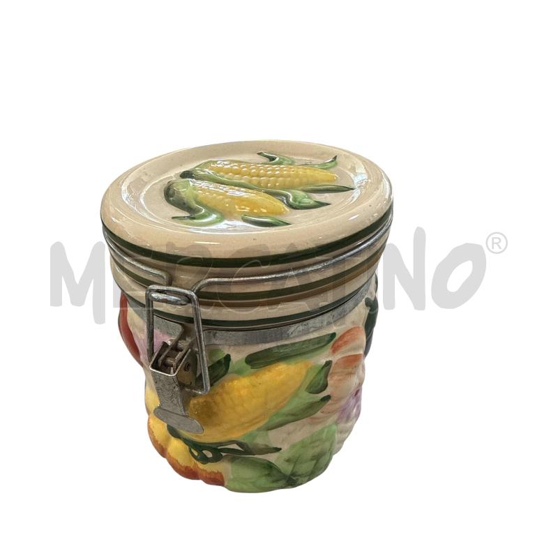 BARATTOLO ERMETICO VERDURE RILIEVO  | Mercatino dell'Usato Nichelino via scarrone 1