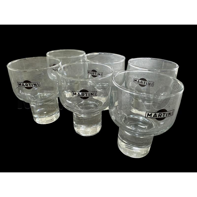 BICCHIERI MARTINI VINTAGE | Mercatino dell'Usato Nichelino via scarrone 2