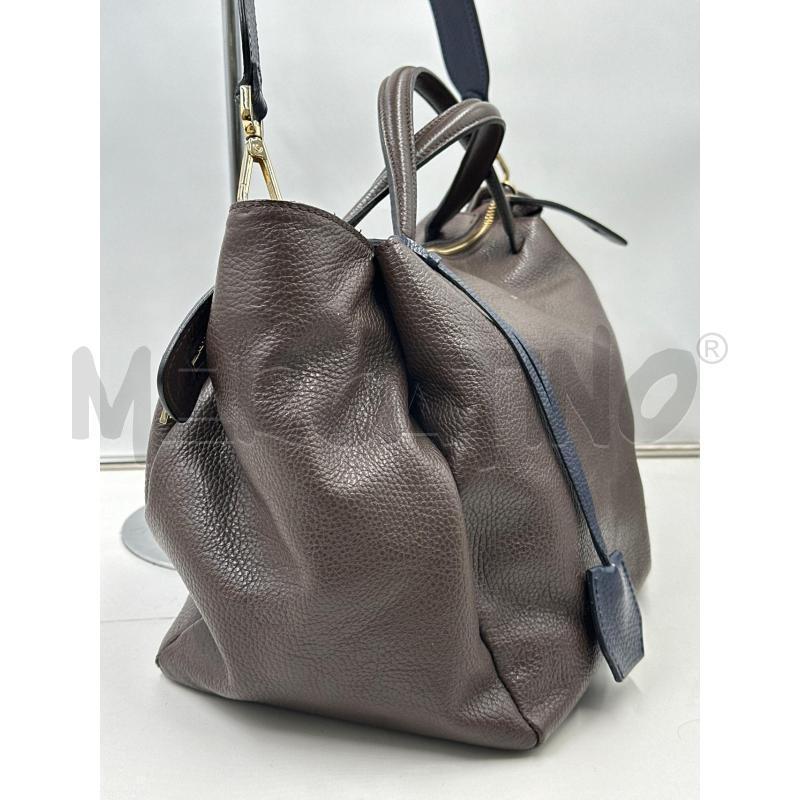 BORSA DONNA AVENUE 67 NOE BLU PELLE | Mercatino dell'Usato Nichelino via scarrone 3