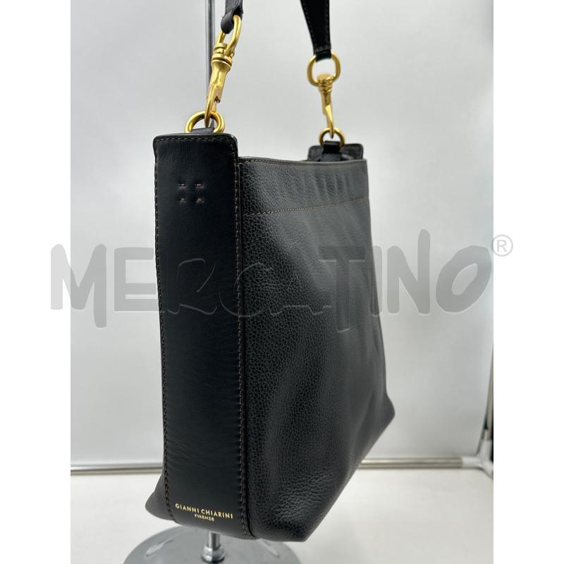 BORSA DONNA CHIARINI NERA | Mercatino dell'Usato Nichelino via scarrone 3