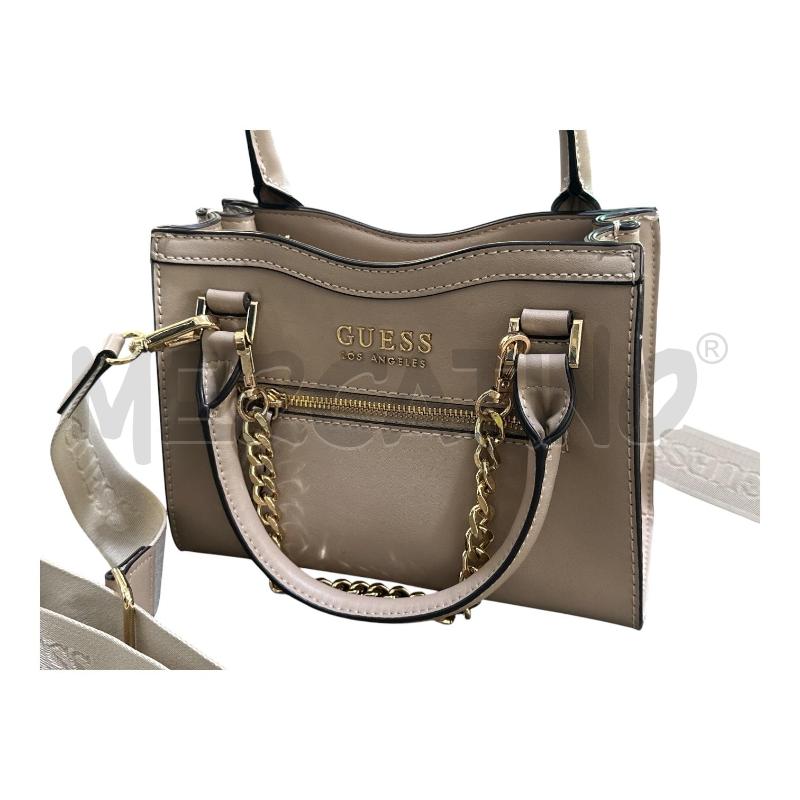 BORSA DONNA GUESS LOS ANGELES SABBIA  | Mercatino dell'Usato Nichelino via scarrone 2