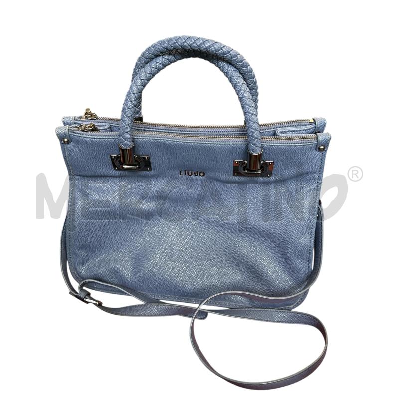 BORSA DONNA LIU JO BLU | Mercatino dell'Usato Nichelino via scarrone 1