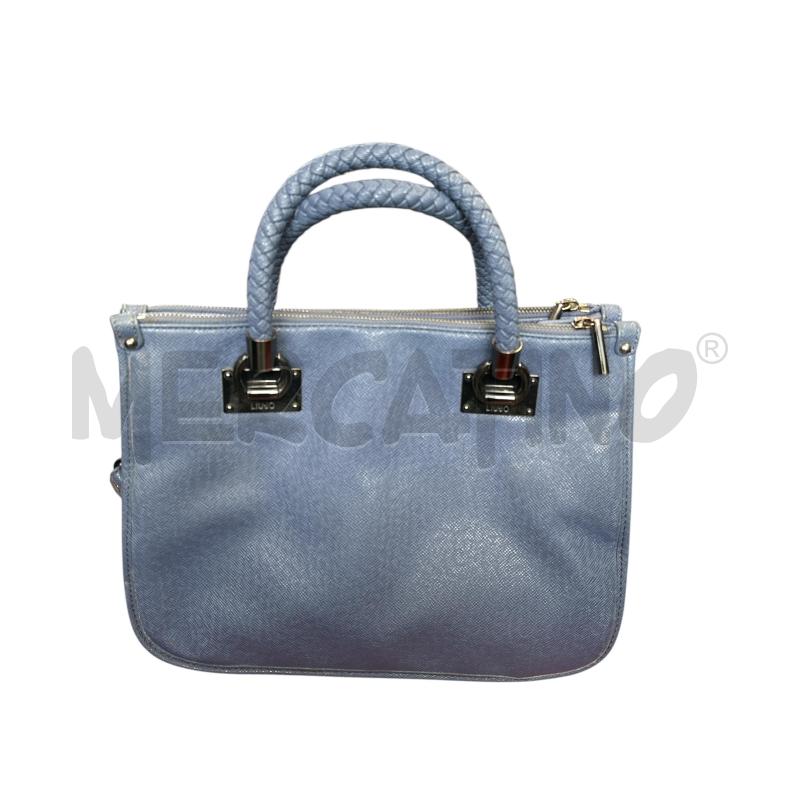 BORSA DONNA LIU JO BLU | Mercatino dell'Usato Nichelino via scarrone 4
