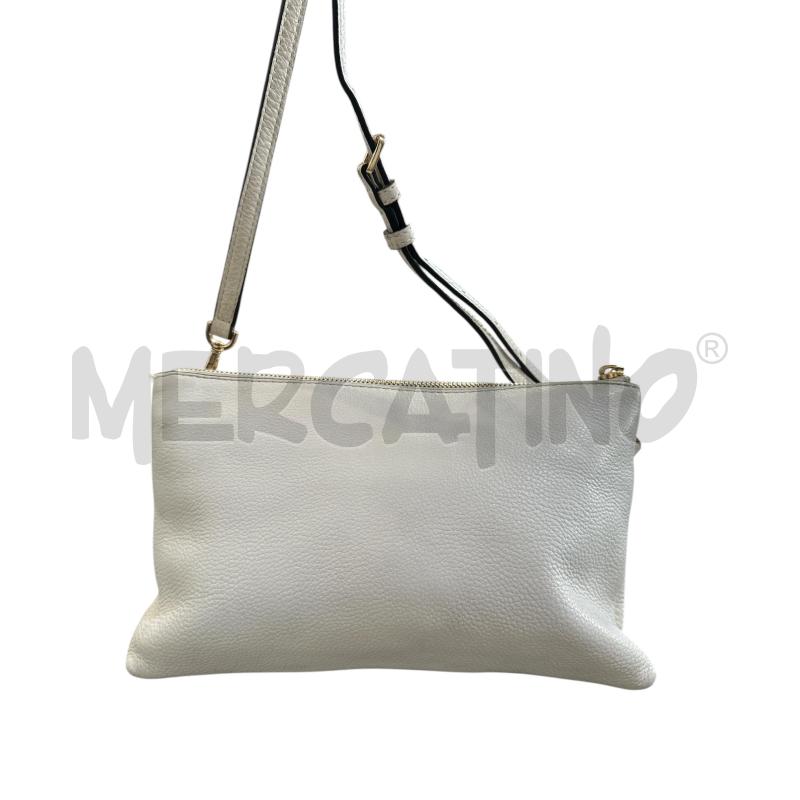 BORSA DONNA MICHAEL KORS BIANCA DOPPIA ZIP | Mercatino dell'Usato Nichelino via scarrone 4