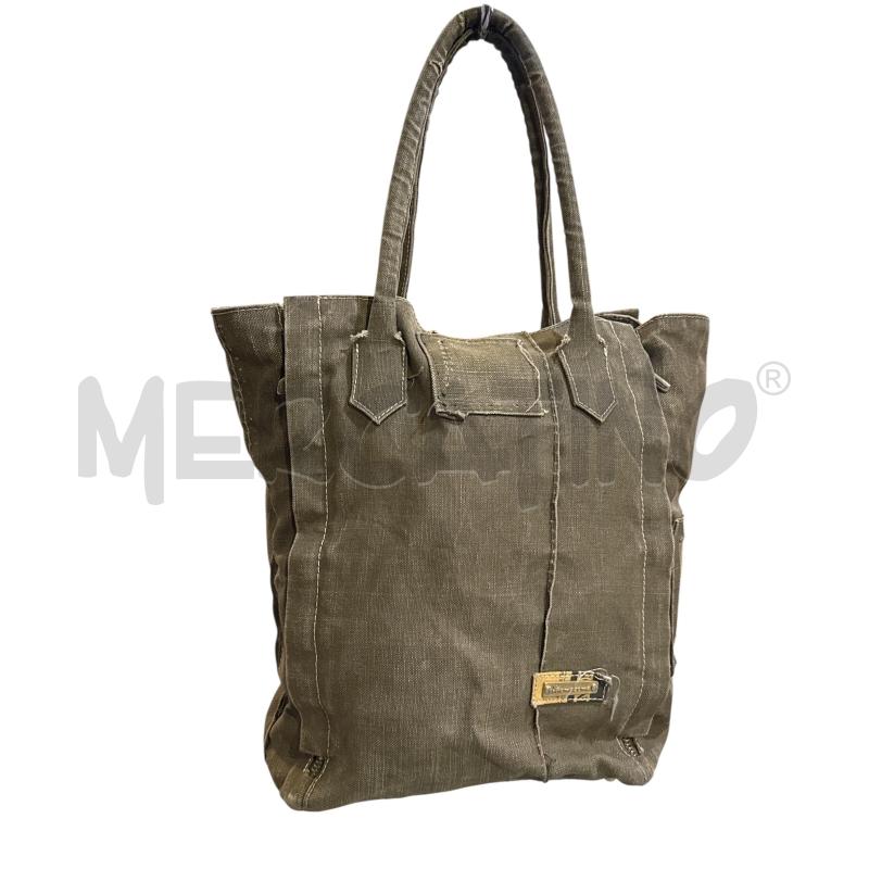 BORSA DONNA MOMABOMA VERDE MILITARE  | Mercatino dell'Usato Nichelino via scarrone 1