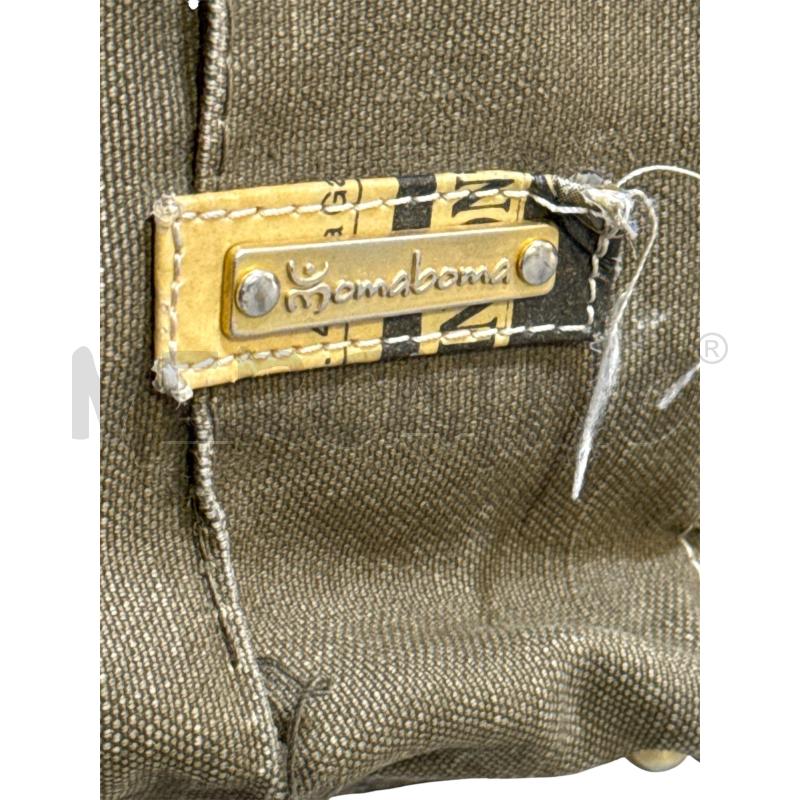 BORSA DONNA MOMABOMA VERDE MILITARE  | Mercatino dell'Usato Nichelino via scarrone 2