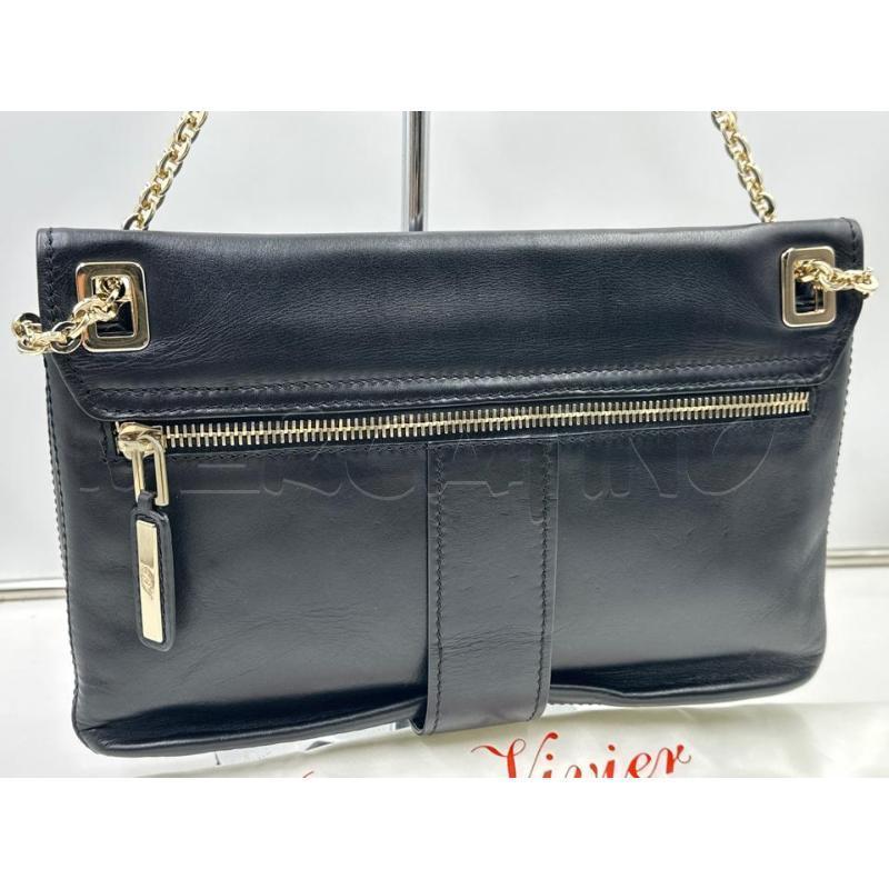 BORSA DONNA ROGER VIVIER PELLE NERA | Mercatino dell'Usato Nichelino via scarrone 3