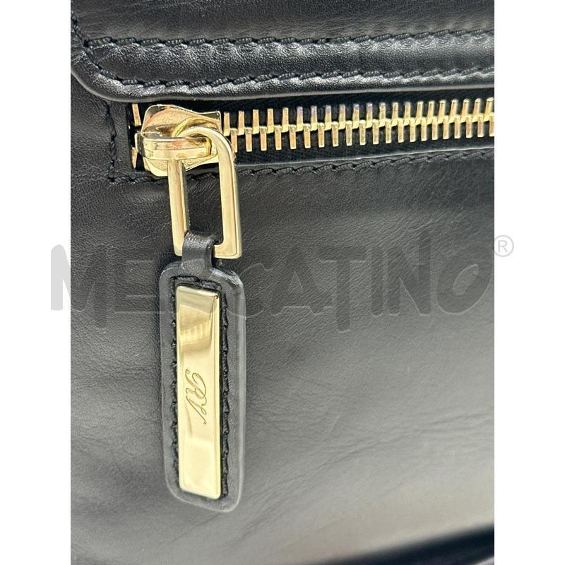 BORSA DONNA ROGER VIVIER PELLE NERA | Mercatino dell'Usato Nichelino via scarrone 4