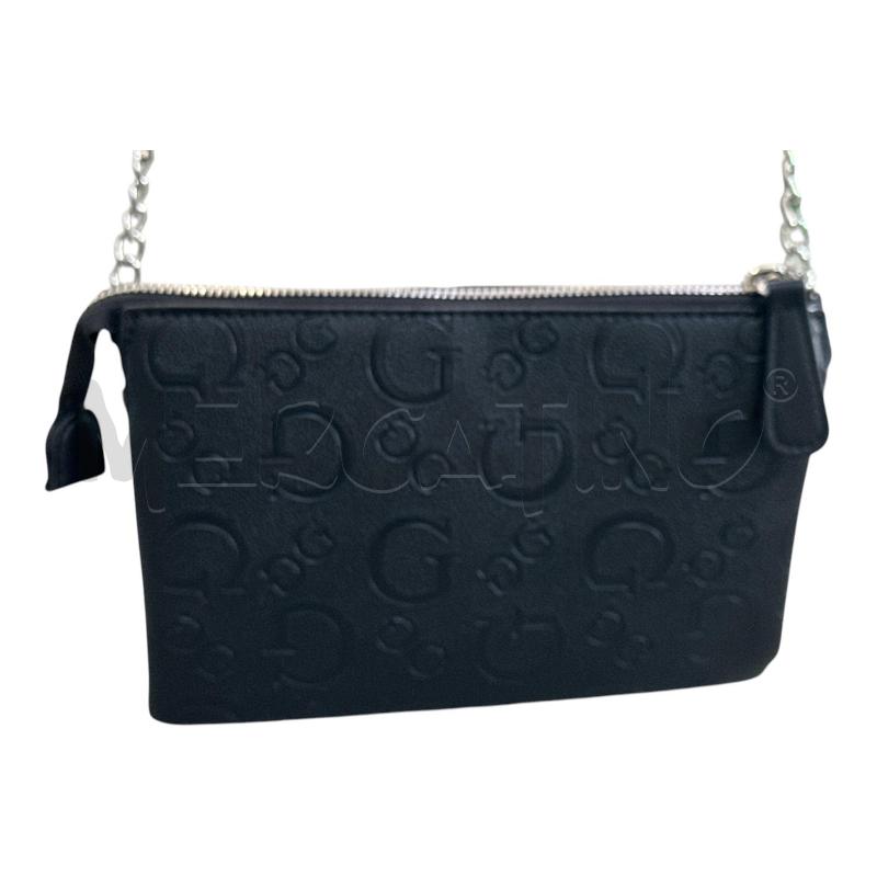 BORSA DONNA TRACOLLA GUESS NERA  | Mercatino dell'Usato Nichelino via scarrone 3
