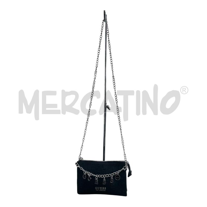 BORSA DONNA TRACOLLA GUESS NERA  | Mercatino dell'Usato Nichelino via scarrone 4