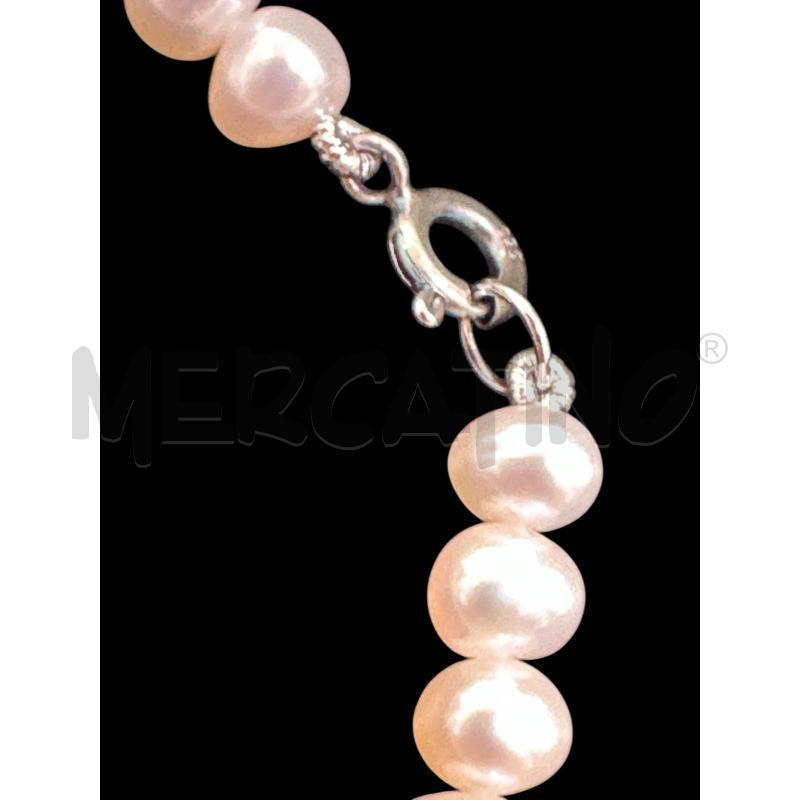 BRACCIALE PERLE PERNAGIONE ARG | Mercatino dell'Usato Nichelino via scarrone 3