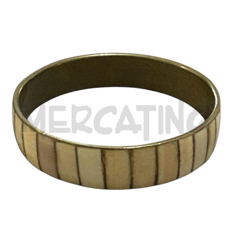 BRACCIALE RIGIDO COLOR AVORIO  | Mercatino dell'Usato Nichelino via scarrone 1