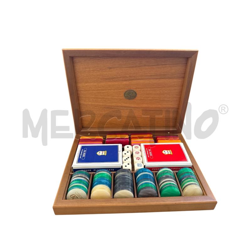 COFANETTO CARTE LEGNO  | Mercatino dell'Usato Nichelino via scarrone 1