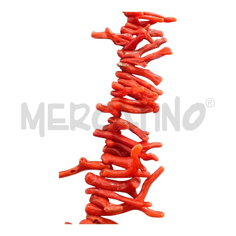 COLLANA ARG E CORALLO ROSSO  | Mercatino dell'Usato Nichelino via scarrone 4