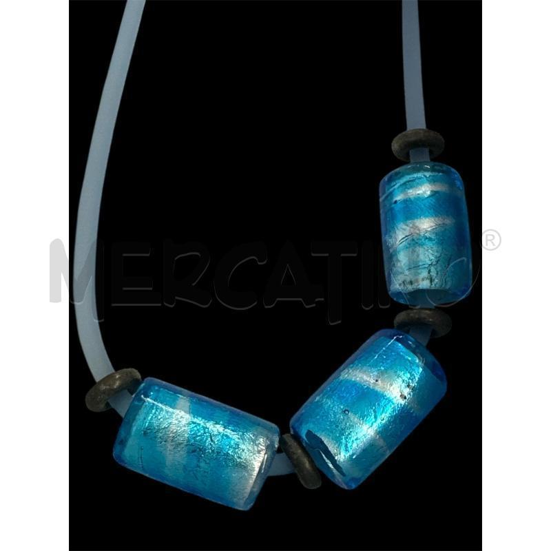 COLLANA LA MURRINA AZZURRA LACCIO | Mercatino dell'Usato Nichelino via scarrone 1