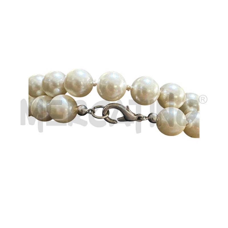 COLLANA PERLE GRANDI  | Mercatino dell'Usato Nichelino via scarrone 2