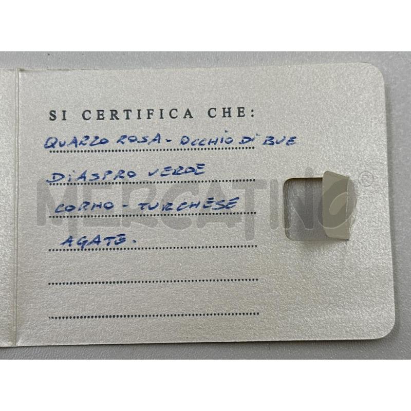 COLLANA PIETRE  | Mercatino dell'Usato Nichelino via scarrone 4
