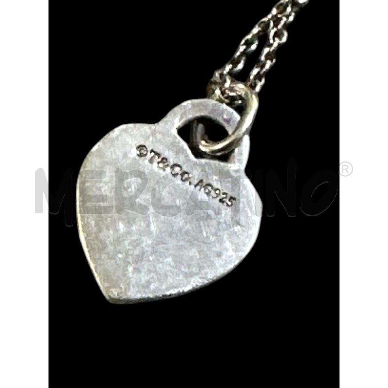 COLLANA TIFFANY COLL.RETURN ARGENTO | Mercatino dell'Usato Nichelino via scarrone 3