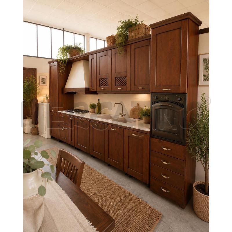 CUCINA LINEARE LEGNO | Mercatino dell'Usato Nichelino via scarrone 1