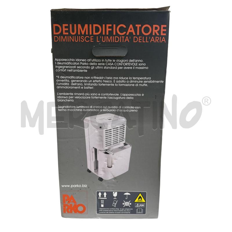 DEUMIDIFICATORE PARKO NUOVO  | Mercatino dell'Usato Nichelino via scarrone 2