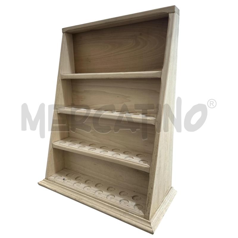 ESPOSITORE LEGNO 4 PIANI | Mercatino dell'Usato Nichelino via scarrone 1