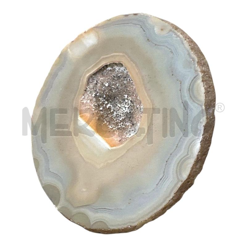 GEODE DI AGATA CON CRISTALLI DI QUARZO 9 CM  | Mercatino dell'Usato Nichelino via scarrone 1