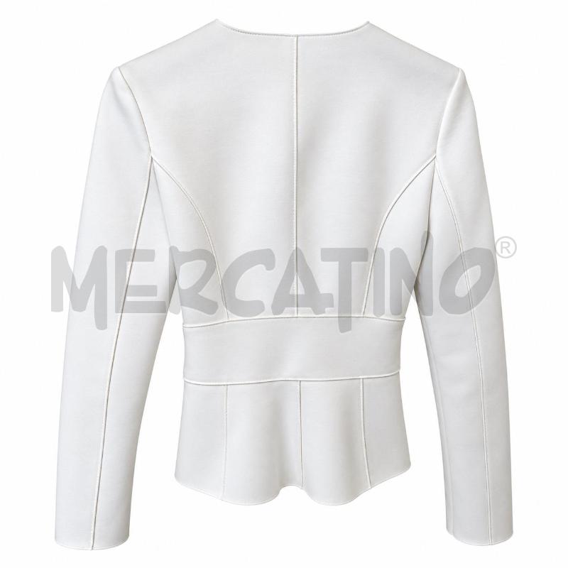 GIACCA DONNA EMPORIO ARMANI BIANCA  | Mercatino dell'Usato Nichelino via scarrone 3