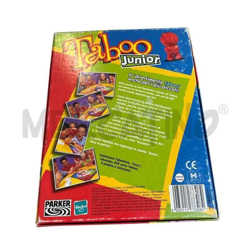 GIOCO TABOO JUNIOR  | Mercatino dell'Usato Nichelino via scarrone 2