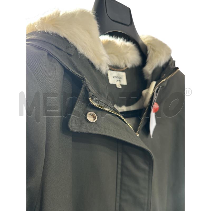 GIUBBOTTO DONNA KOCCA VERDE  | Mercatino dell'Usato Nichelino via scarrone 2