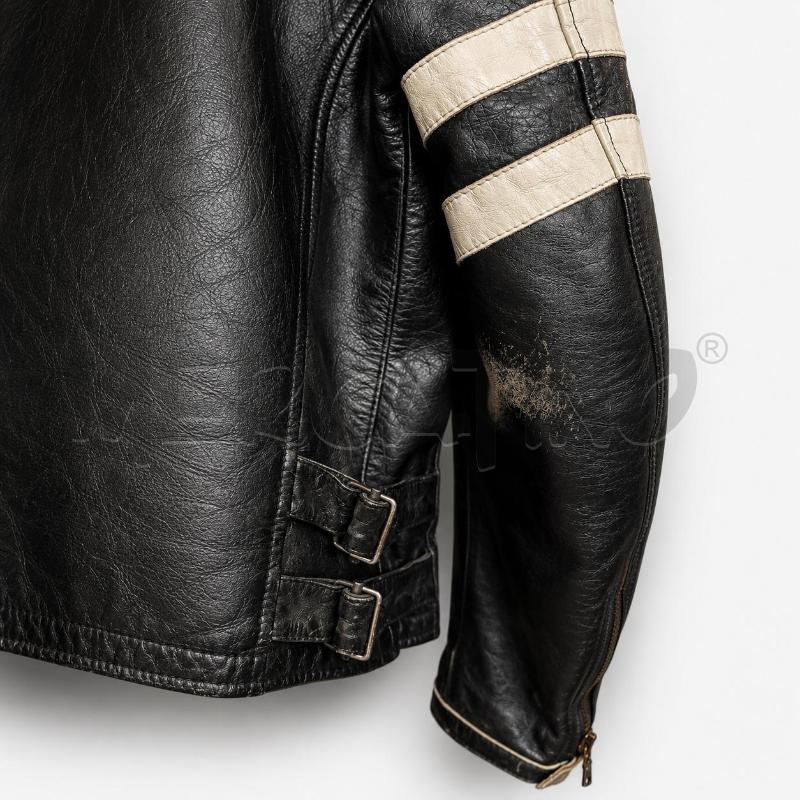 GIUBBOTTO UOMO PELLE GAS PACH HARLEY DAVIDSON NERO   | Mercatino dell'Usato Nichelino via scarrone 4
