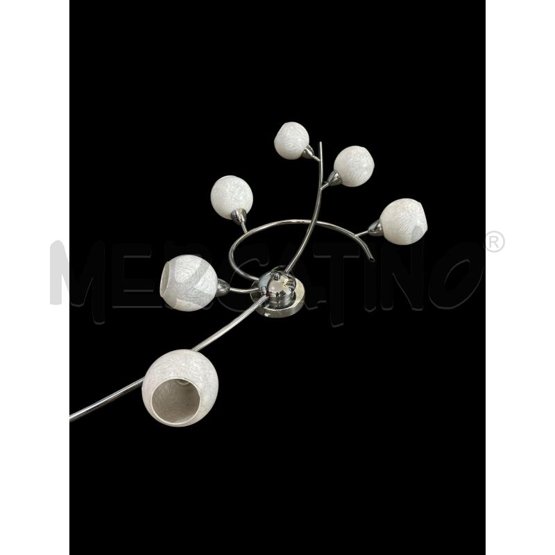 LAMPADARIO 8 LUCI MODERNO  | Mercatino dell'Usato Nichelino via scarrone 1