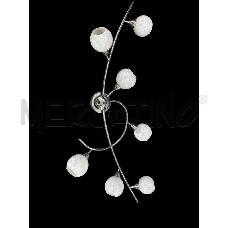 LAMPADARIO 8 LUCI MODERNO  | Mercatino dell'Usato Nichelino via scarrone 2