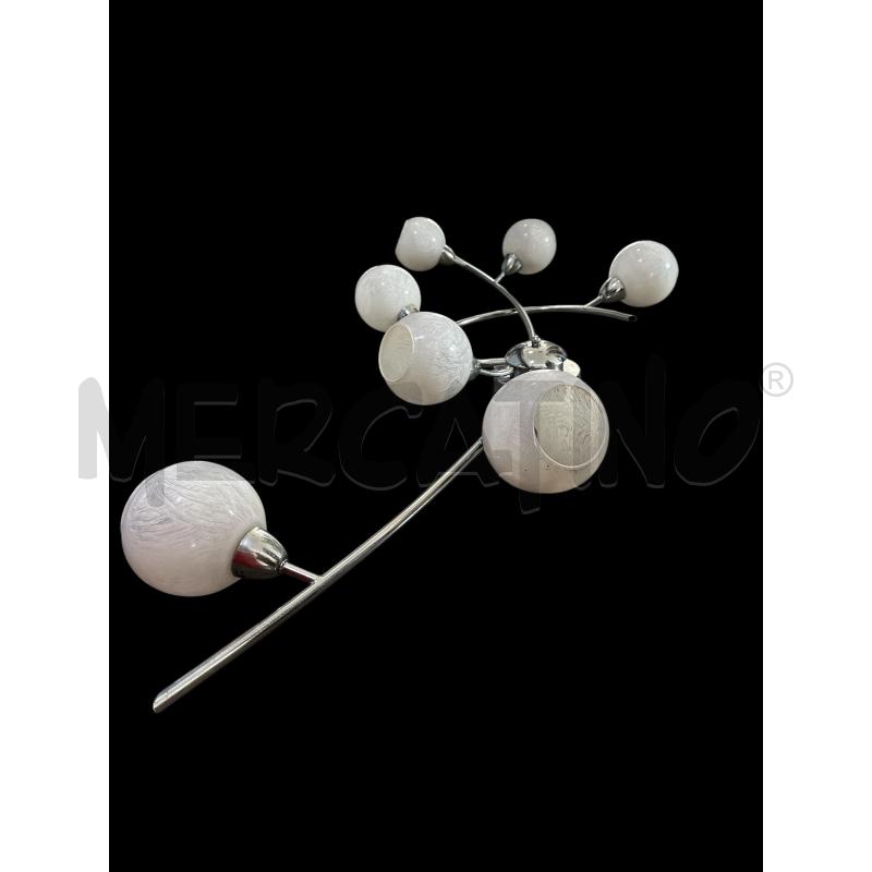 LAMPADARIO 8 LUCI MODERNO  | Mercatino dell'Usato Nichelino via scarrone 3