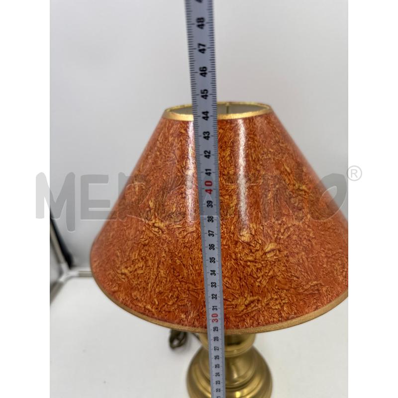 LAMPADA BASE OTTONE  | Mercatino dell'Usato Nichelino via scarrone 2