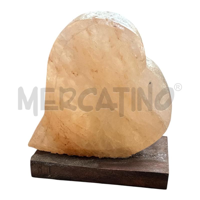LAMPADA DI SALE A FORMA DI CUORE  | Mercatino dell'Usato Nichelino via scarrone 3