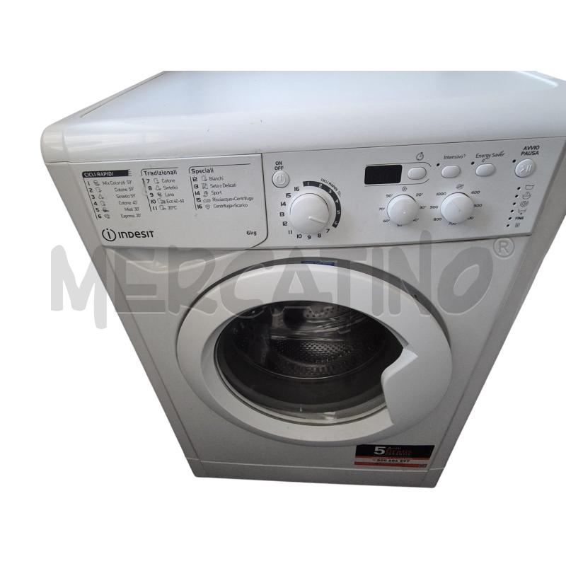 LAVATRICE INDESIT 6 KG  | Mercatino dell'Usato Nichelino via scarrone 1