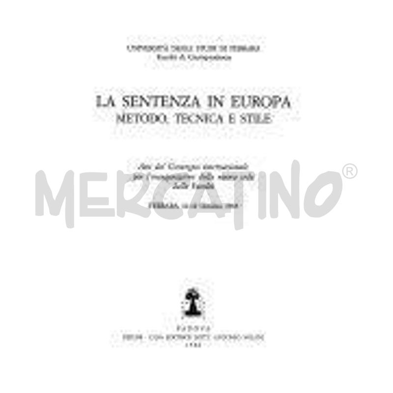 LA SENTENZA IN EUROPA | Mercatino dell'Usato Nichelino via torino 1