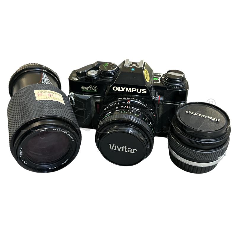 MACCHINA FOTOGRAFICA OLYMPUS CON OBBIETTIVI  | Mercatino dell'Usato Nichelino via scarrone 1