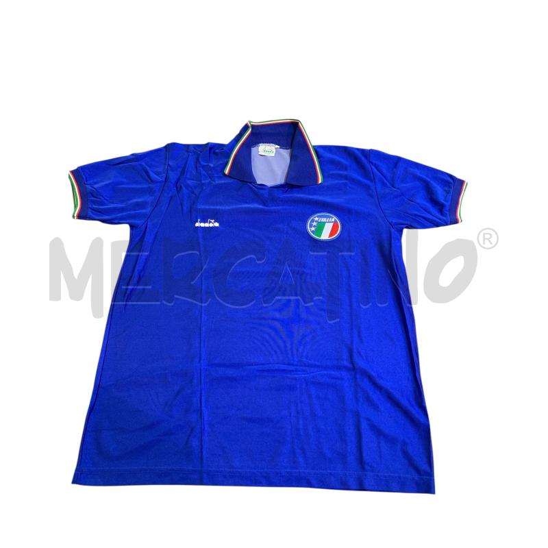 MAGLIA CALCIO DIADORA ITALIA AZZURRA | Mercatino dell'Usato Nichelino via scarrone 1
