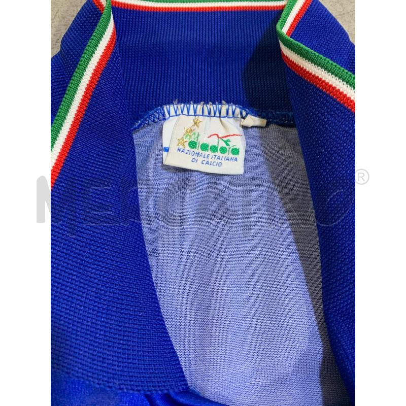 MAGLIA CALCIO DIADORA ITALIA AZZURRA | Mercatino dell'Usato Nichelino via scarrone 2