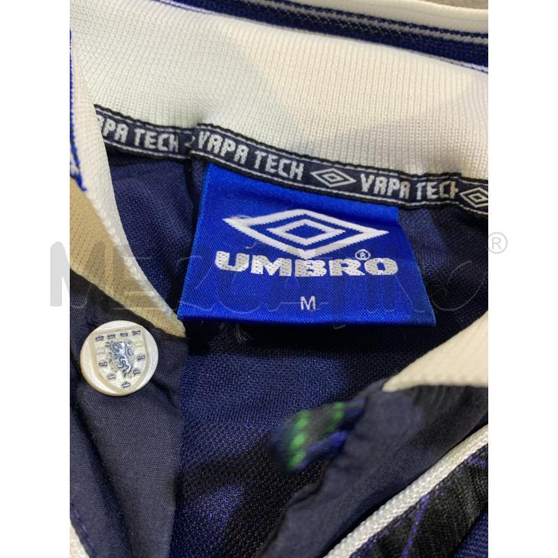 MAGLIA CALCIO UMBRO BLU SCOTTISH   | Mercatino dell'Usato Nichelino via scarrone 2