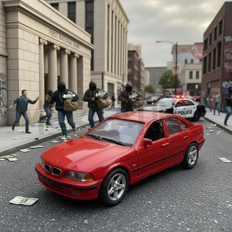 MODELLINO BMW ROSSO | Mercatino dell'Usato Nichelino via scarrone 1
