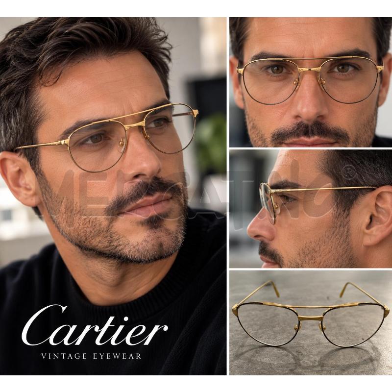 MONTATURA OCCHIALI CARTIER  | Mercatino dell'Usato Nichelino via scarrone 1