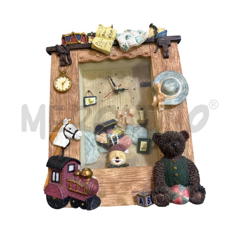 OROLOGIO A PENDOLO ORSETTO  | Mercatino dell'Usato Nichelino via scarrone 1