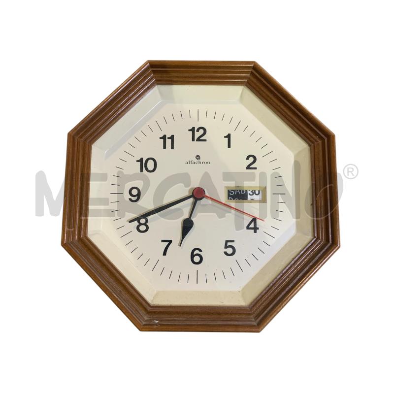OROLOGIO DA PARETE CON DATARIO  | Mercatino dell'Usato Nichelino via scarrone 1