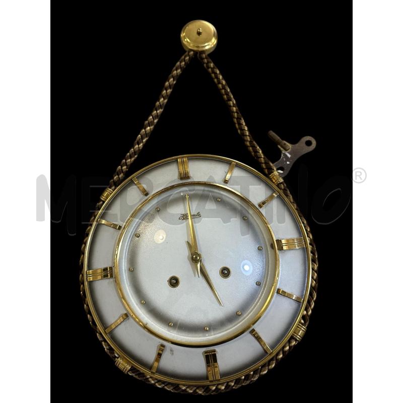OROLOGIO DA PARETE HERMLE ANNI 50 MECCANICO  | Mercatino dell'Usato Nichelino via scarrone 1