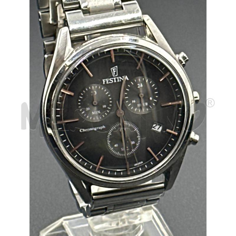 OROLOGIO DA POLSO FESTINA TIMELESS CHRONOGRAPH  | Mercatino dell'Usato Nichelino via scarrone 2